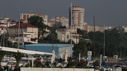 Constanza, ville portuaire de l'est de la Roumanie, située sur les rives occidentales de la mer Noire. Le pays le plus pauvre de l'Union européenne, vit à l'heure d'un confinement sévère. (Illustration) (MAXPPP)