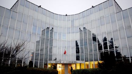 Le palais de justice de Montbéliard (Doubs). (JEFF PACHOUD / AFP)