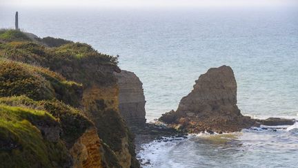 La Pointe du Hoc, dans le Calvados. (Photo d'illustration). (MARTIN ROCHE / OUEST-FRANCE / MAXPPP)