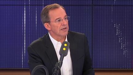 Thierry Mariani,&nbsp;député européen, invité du "8.30 franceinfo",&nbsp;samedi 7 septembre 2019. (FRANCEINFO / RADIOFRANCE)