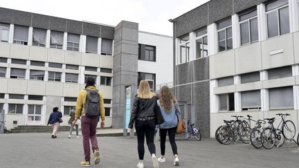 Les cours n'ont toujours pas repris dans le bâtiment La Harpe, celui de la filière Staps. (MARC OLLIVIER / MAXPPP)