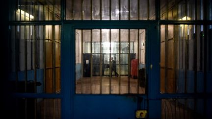 Gradignan prison (Gironde), December 11, 2023. (CHRISTOPHE ARCHAMBAULT / AFP)