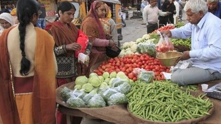 Marché en Inde (AFP)