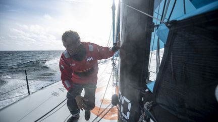 Le skipper français Thomas Ruyant (LinkedOut).