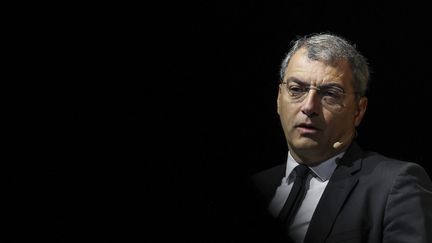 Damien Comolli, président du Toulouse Football Club, en 2023. (PATRICIA DE MELO MOREIRA / AFP)