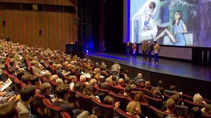 Salle de cinéma avec spectateurs
 (Thierry Zoccolan / AFP)