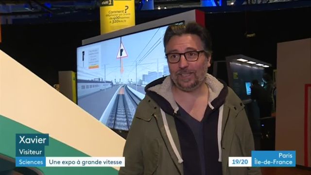 Expo "Grande vitesse ferroviaire" à la Cité des sciences