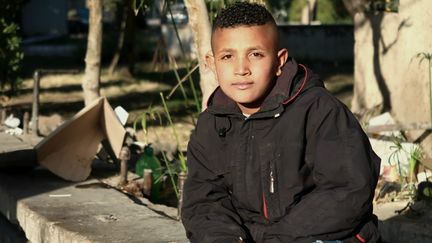 Mohamed, 13 ans, veut devenir architecte. Damas (Syrie), décembre 2024 (BENJAMIN THUAU / RADIO FRANCE)