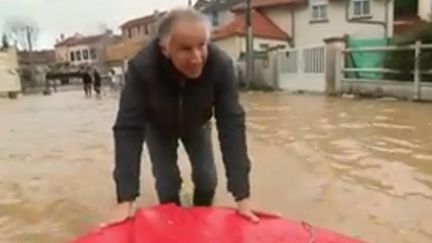 Inondations en Seine-et-Marne : Condé-Sainte-Libiaire continue de faire face à la montée des eaux