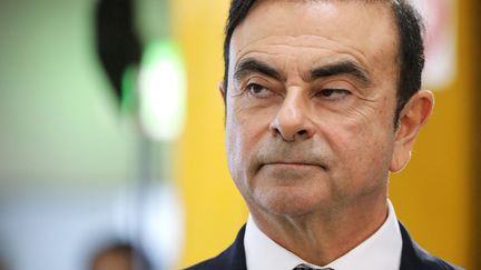 L'ex-PDG de Renault, Carlos Ghosn, le 8 novembre 2018. (LUDOVIC MARIN / AFP)