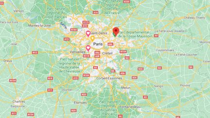 Une rixe survenue le&nbsp;1er avril à Clichy-sous-Bois (Seine-Saint-Denis) a fait un blessé grave. (GOOGLE MAPS / FRANCEINFO)