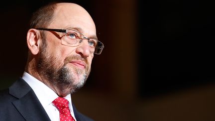 Le patron des sociaux-démocrates allemands, Martin Schulz, était donné vainqueur dans certains sondages réalisés début février face à Angela Merkel pour les élections de septembre prochain. (FABRIZIO BENSCH / REUTERS)