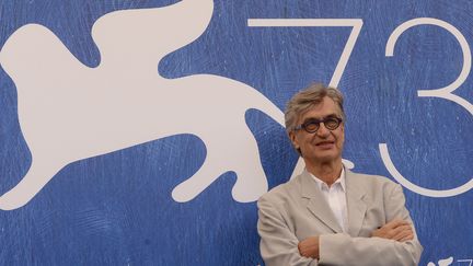 Wim Wenders à la Mostra de Venise le 1er septembre 2016.
 (FILIPPO MONTEFORTE / AFP)