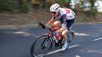 Bauke Mollema, lors du Tour de France (KENZO TRIBOUILLARD / AFP)