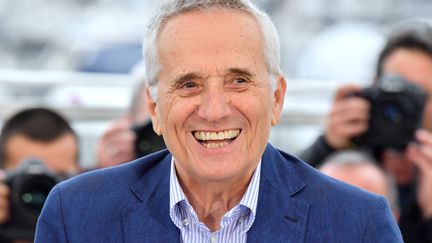 Le réalisateur italien Marco Bellocchio à Cannes, le 24 mai 2019 (ANTHONY HARVEY / REX / SIPA / SHUTTERSTOCK)