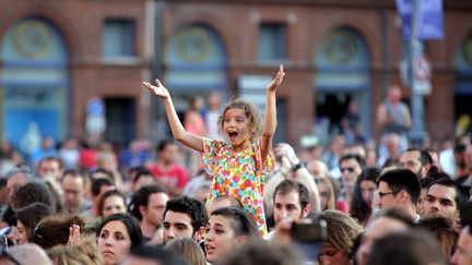 Fête de la Musique à Toulouse, place du Capitole, le 21 juin 2014
 (N. Gaillard / PhotoPQR / La Dépêche du Midi / MaxPPP)