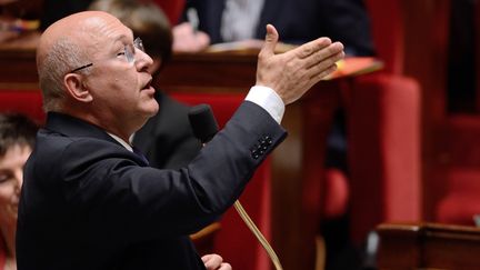 Le ministre du Travail, Michel Sapin, le 11 juin 2013 &agrave; l'Assembl&eacute;e nationale. (ERIC FEFERBERG / AFP)