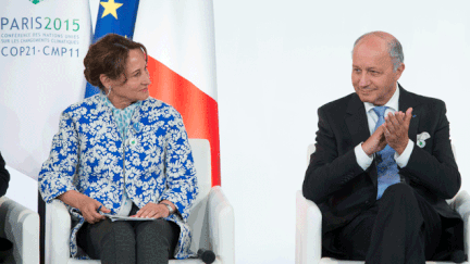 &nbsp; (Laurent Fabius,malgré sa nomination à la tête du Conseil constitutionnel, reste président de la Cop jusqu'à la prochaine conférence, en novembre, à Marrakech © MaxPPP)