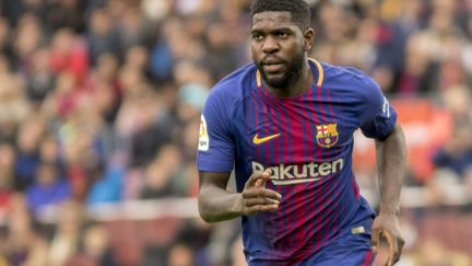 Le défenseur du FC Barcelone Samuel Umtiti (MIQUEL LLOP / NURPHOTO)