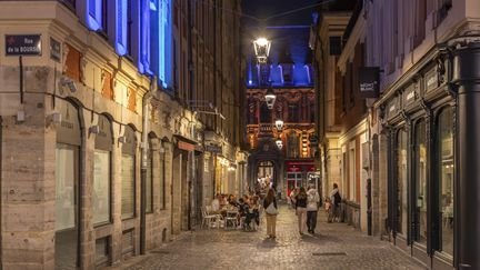 Une rue de Lille, le 27 septembre 2023. (LECLERCQ OLIVIER / HEMIS.FR / AFP)