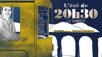 "L'été de 20h30 le samedi". Train jaune, le temps du voyage (20H30 LE SAMEDI : FRANCE 2)