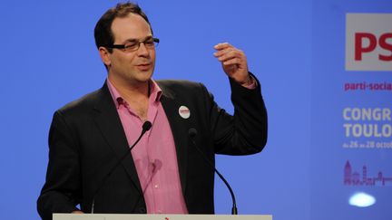 Le leader de l'aile gauche du PS, Emmanuel Maurel, le 27 octobre 2012 &agrave; Toulouse (Haute-Garonne). (ERIC CABANIS / AFP)