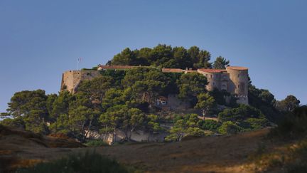 Le fort de Brégançon (Var), résidence officielle du chef de l'Etat où Emmanuel Macron passe ses vacances, le 3 août 2018. (MAXPPP)