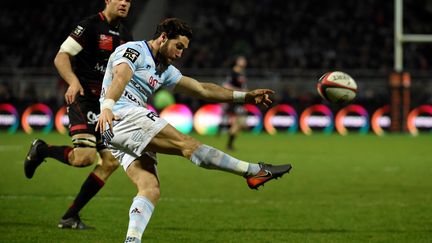 Maxime Machenaud contre le LOU a inscrit toute ses pénalités. (JEAN-PHILIPPE KSIAZEK / AFP)