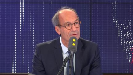 Eric Woerth, invité de franceinfo le 19 septembre 2019. (FRANCEINFO / RADIOFRANCE)