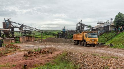 La Miba, société minière de diamants en&nbsp;RDC&nbsp;


 (MARTHE BOSUANDOLE / AFP)