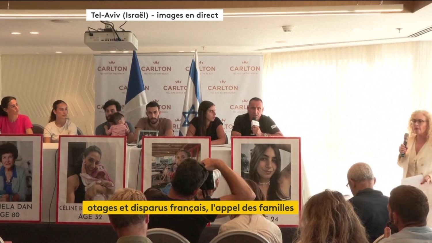 “We want to know if she is alive or dead,” relatives of the missing Frenchman held a press conference in Tel Aviv.