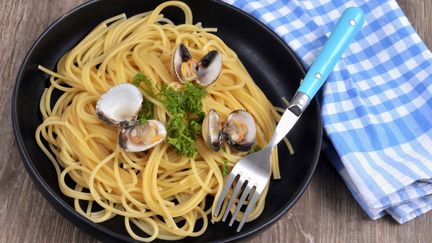 A dish of spaghetti vongole (illustrative image) (RICHARD VILLALON / MAXPPP)