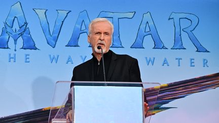 Le réalisateur James Cameron, en janvier 2023. (FREDERIC J. BROWN / AFP)