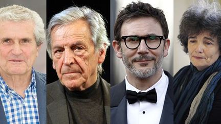 Claude Lelouch, Costa-Gavras, Michel Hazavanicius et Coline Serreau
 (SIPA / AFP)