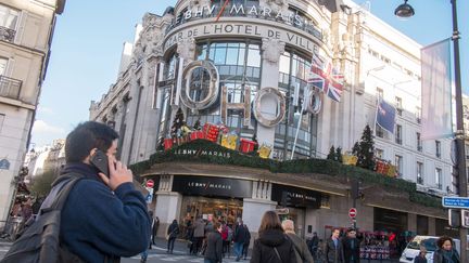 Le magasin BHV, à Paris, le 9 décembre 2015.&nbsp; (MAXPPP)