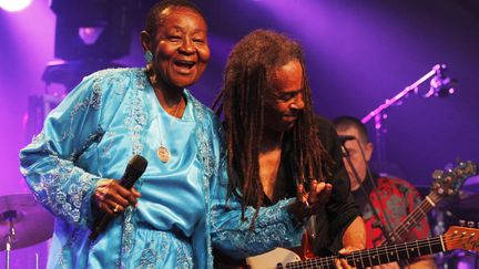 Calypso Rose au festival Django Reihardt à Fontainebleau (22 juin 2016)
 (Citizenside / François Loock / Citizenside)