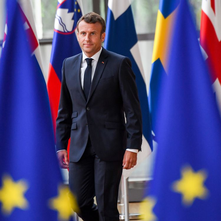 Emmanuel Macron in Brussels, June 20, 2019 (ISOPIX / FREDERIC SIERAKO / SIPA)