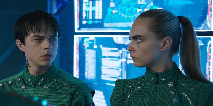 Dane DeHaan et Cara Delevingne dans "Valérian" de Luc Besson.
 (EuropaCorp - VALERIAN SAS – TF1 FILMS PRODUCTION)