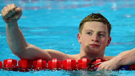  Nouvelle médaille d'or pour Adam Peaty sur le relais 4X100m quatre nages (CHRISTOPHE SIMON / AFP)