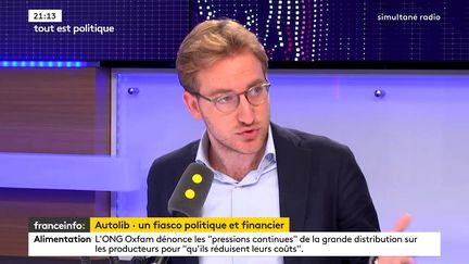 Alexandre Vesperini,&nbsp;Conseiller de Paris, Président du groupe parisien, Progressiste, Constructif et Indépendant, était l'invité de "Tout est politique" (RADIO FRANCE / FRANCE INFO)