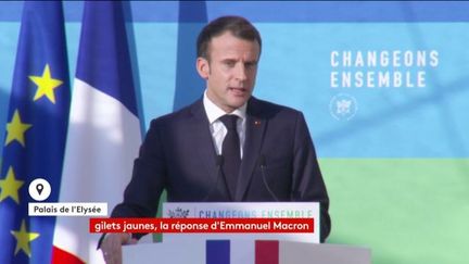 Le discours d'Emmanuel Macron sur la transition écologique