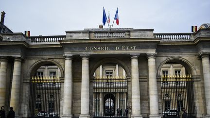 Le Conseil d'Etat à Paris, le 2 février 2022. (MAGALI COHEN / HANS LUCAS / AFP)