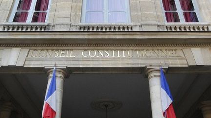 Vue sur la façade du Conseil constitutionnel. (AFP - Thomas Samson)