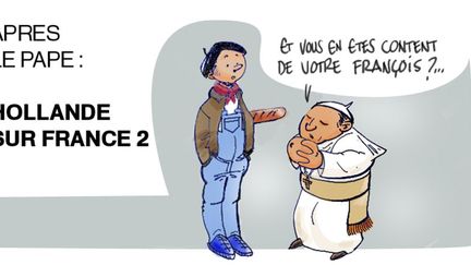 Le chef de l'Etat a passé son grand oral devant quelque 8 millions de téléspectateurs français, le 28 mars 2013.
 
Dans une France minée le chômage, le président de la République a appelé ses compatriotes à lui accorder leur confiance malgré la crise et les sondages en berne. (© Franck Pucques/FTV)