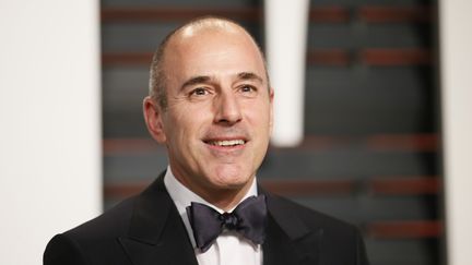 Le présentateur américain Matt Lauer à Beverly Hills (Etats-Unis), le 22 février 2015. (DANNY MOLOSHOK / X01907)