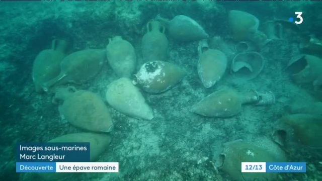 Des amphores de 2300 ans découvertes au large de Cannes