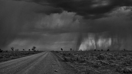 sont concernées par la politique gouvernementale de fermeture des colonies et de dissolution des communautés autochtones australiennes. Un désastre pour ceux qui y vivent. Elle représente une déconnection physique, émotionnelle, spirituelle, douloureuse pour les aborigènes des terres sacrées.  (Ingetje Tadros)