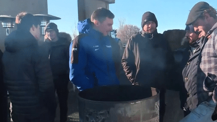 Colère des agriculteurs : le mouvement de protestation de Haute-Garonne, germe d'une protestation plus large ? (France info)