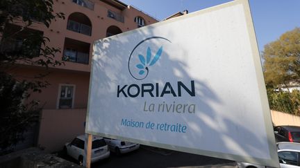 Une maison de retraite Korian à Mougins (Alpes-Maritimes), le 3 avril 2020.&nbsp; (SEBASTIEN NOGIER / MAXPPP)