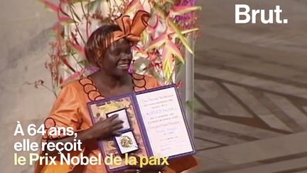 C'est la première femme africaine à avoir reçu le prix Nobel de la Paix. Voici l'histoire hors du commun de Wangari Maathai.